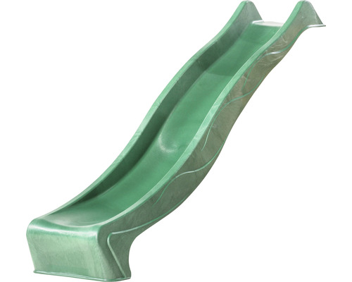 Toboggan enfant sans chevalet axi Sky230 toboggan avec raccordement d'eau vert plastique vert