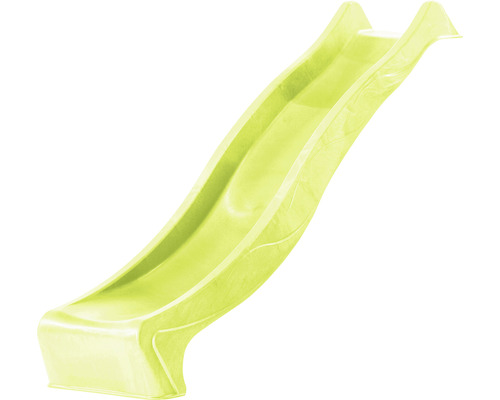 Toboggan enfant sans chevalet axi Sky230 toboggan avec raccordement d'eau plastique vert