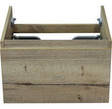 Waschtischunterschrank Sanox Frozen Frontfarbe eiche natur BxHxT 60 x 40 x 45 cm