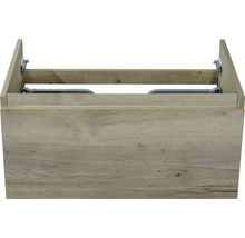 Waschtischunterschrank Sanox Frozen Frontfarbe eiche natur BxHxT 80 x 40 x 45 cm