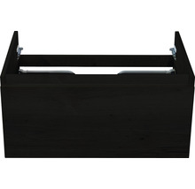 Waschtischunterschrank Sanox Frozen Frontfarbe black oak BxHxT 80 x 40 x 45 cm