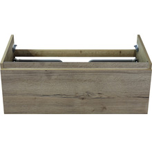 Waschtischunterschrank Sanox Frozen Frontfarbe eiche BxHxT 100 x 40 x 45 cm