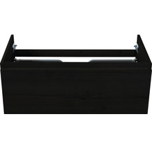 Waschtischunterschrank Sanox Frozen Frontfarbe black oak BxHxT 100 x 40 x 45 cm
