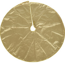 Dessous de sapin de Noël doré