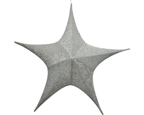 Étoile décorative Ø 180 cm argent
