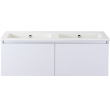 Waschtischunterschrank mit zwei Waschbecken