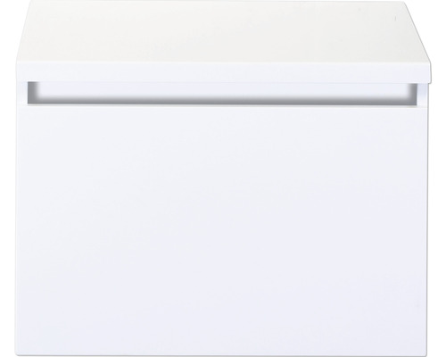 Waschtischunterschrank Sanox Frozen Frontfarbe weiß hochglanz BxHxT 60,2 x 43,6 x 45 cm