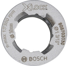 Écrou de serrage Bosch X-Lock pour meuleuse angulaire, avec une vitesse maximale de 13300 tours par minute et un diamètre de 30 millimètres