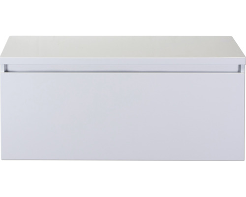 Waschtischunterschrank Sanox Frozen Frontfarbe weiß hochglanz BxHxT 100,2 x 43,6 x 45 cm