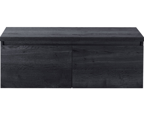 Waschtischunterschrank Sanox Frozen Frontfarbe black oak BxHxT 120,2 x 43,6 x 45 cm 75735649 Waschtischunterschrank Sanox Frozen Frontfarbe black oak BxHxT 120,2 x 43,6 x 45 cm 75735649