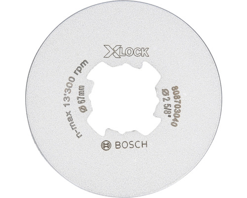 Bosch X-Lock Trennscheibe mit einem Durchmesser von 67 mm