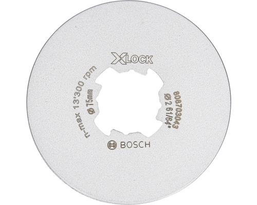 Foret diamant à sec X-LOCK Bosch Professional Best for Ceramic Dry Speed Ø 75 mm Disque à tronçonner Bosch X-Lock d''un diamètre de 75 millimètres
