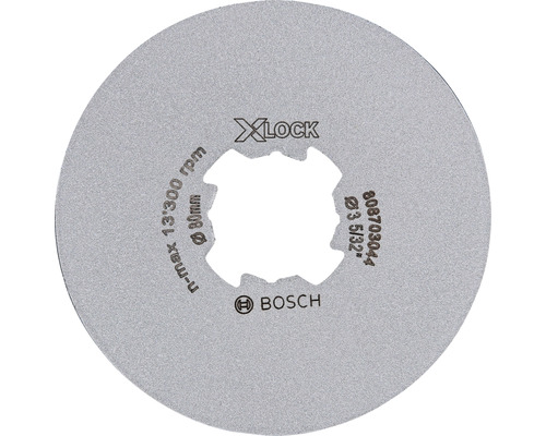 Bosch X-Lock Trennscheibe mit 80 mm Durchmesser