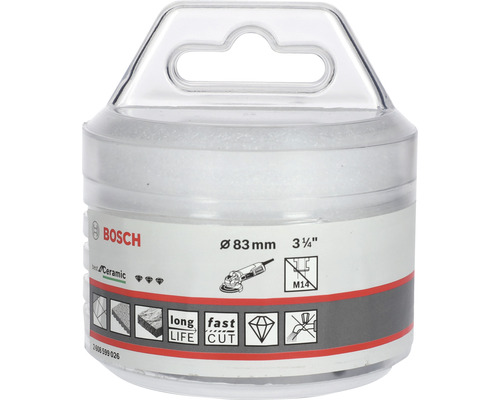 Bosch Trennscheibe im durchsichtigen Behälter, Durchmesser 83 Millimeter