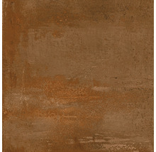 Carrelage sol grès cérame fin Corten brown 60x60 cm rectifié-thumb-9