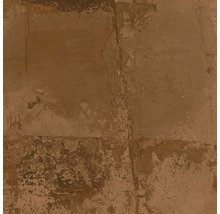 Carrelage sol grès cérame fin Corten brown 60x60 cm rectifié-thumb-7