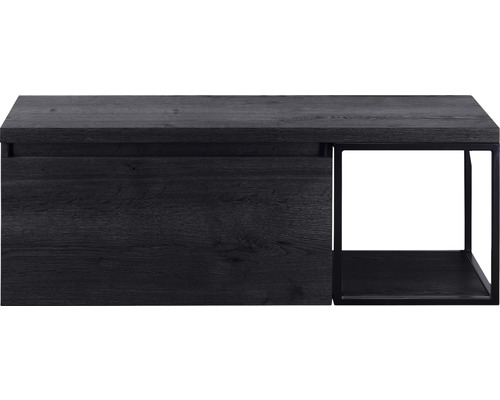 Waschtischunterschrank Sanox Frozen Frontfarbe black oak BxHxT 120,2 x 43,6 x 45 cm 75735949 Waschtischunterschrank Sanox Frozen Frontfarbe black oak BxHxT 120,2 x 43,6 x 45 cm 75735949
