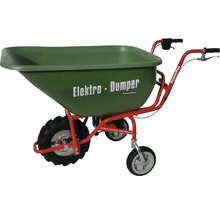 Brouette électrique avec cuve et trois roues