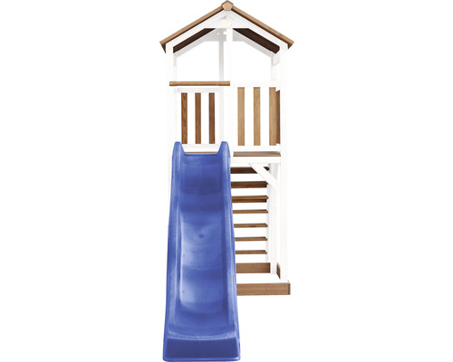 Spieltum mit Rutsche und Leiter für den Garten