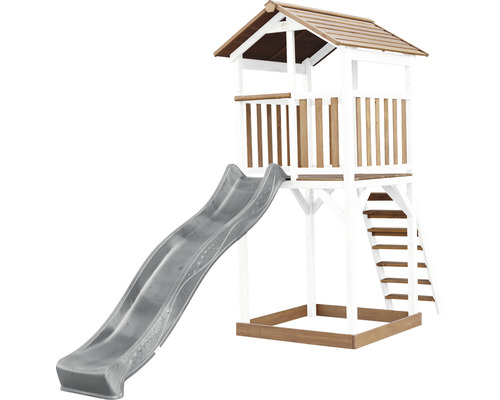 Spielturm mit Rutsche und Leiter für den Außenbereich