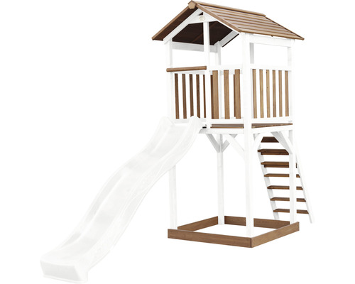 Spielturm mit Rutsche und Leiter für den Garten