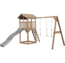 Tour de jeu avec toboggan et balançoire pour le jardin