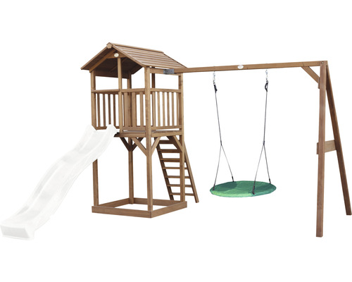 Spilltuerm mat Rutsch, Leeder a Schaukel