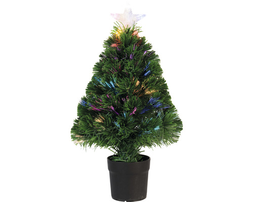 künstlicher Weihnachtsbaum Tannenbaum Burtley mit Beleuchtung H 90 cm grün inkl. LED