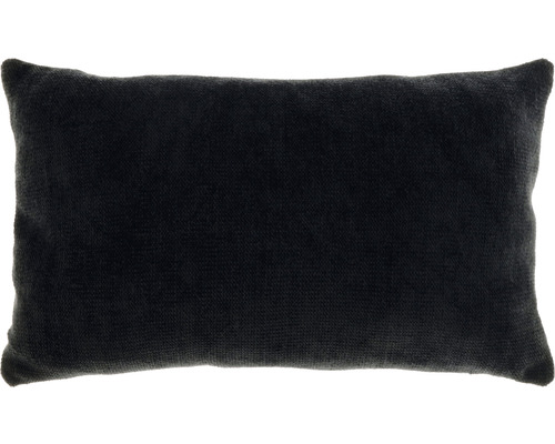Coussin décoratif Alex noir 40x60 cm