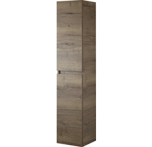 Hochschrank mit Holzmuster für Badezimmer