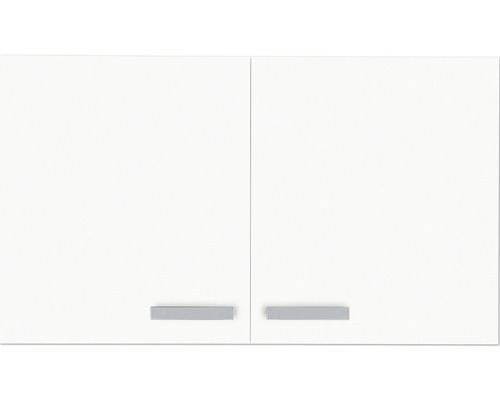 Armoire suspendue Optifit Salo214 100 x 34,6 x 57,6 cm façade blanc mat corps blanc