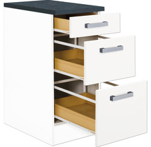 Küchenunterschrank mit Schubladen und Arbeitsplatte