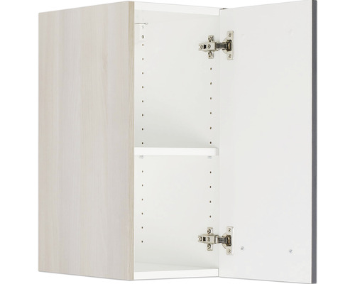 Armoire suspendue avec une porte et une étagère