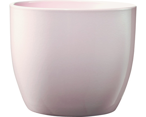 Cache-pot Soendgen Basel Elegance céramique Ø 14 cm h 13 cm rose nacré Pot de fleurs en céramique