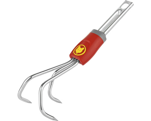 Outil à main Wolf Garten pour griffes à mauvaises herbes avec trois dents