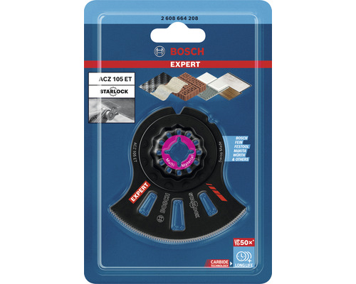 Bosch Expert ACZ 105 ET Tauchsägeblatt im Paket