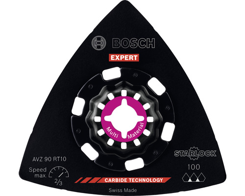 Bosch Starlock Schleifplatte Multi Material AVZ90RT10