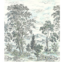 Papier peint panoramique intissé INX5-042 Ink Highland Trees 5 pcs. 250 x 280 cm