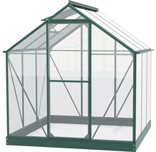 Gewächshaus Vitavia Triton 3800 Einscheibensicherheitsglas 3 mm 198 x 193 cm smaragd