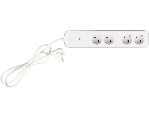 Bloc multiprise USB 3 emplacements avec interrupteur, 90° H05VV-F3G1,5  blanc 1,4 m UNOversal - HORNBACH Luxembourg