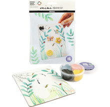 Mini kit créatif avec pâte à modeler soyeuse et modèle de motif