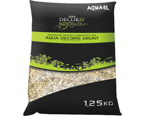 Substrat AQUAEL Aqua Decoris Grunt 1,25 kg beige