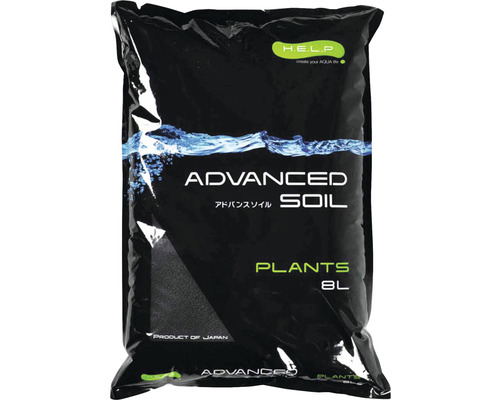 Substrat AQUAEL Advanced Soil Plant 8 l noir