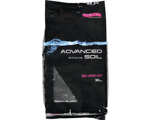 Substrat AQUAEL Advanced Soil Shrimp 3 l noir