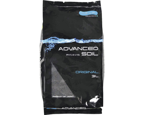 Substrat AQUAEL Advanced Soil Original 3 l noir