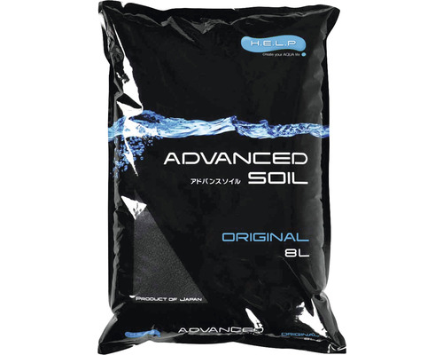 Substrat AQUAEL Advanced Soil Original 8 l noir