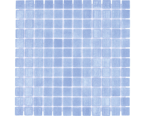Mosaïque en verre VP110PUR pour la construction de piscines, bleu 31,6x31,6 cm