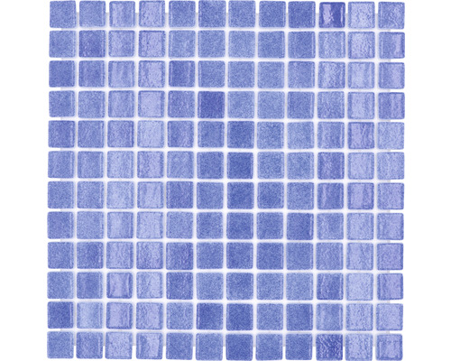 Mosaïque en verre VP508PUR pour la construction de piscines, bleu 31,6x31,6 cm