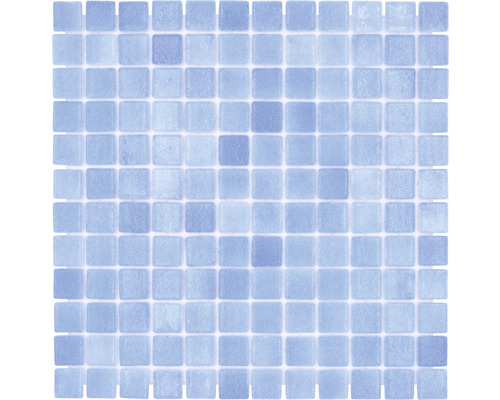 Mosaïque en verre VP110PAT pour la construction de piscines, bleu 31,6x31,6 cm