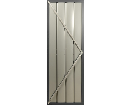 Kit porte battante 2 GLOBEL anthracite Kit porte battante 2 GLOBEL anthracite